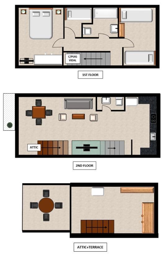カダケスPuig Vidal - Casa Tranquila A 50Mts De La Playaアパートメント エクステリア 写真